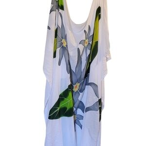 Floral Print Sarong OSFM